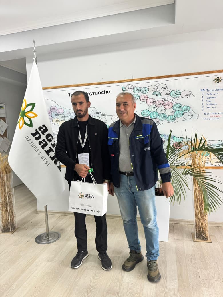 ADAU-nun tələbələri “Agro Dairy” MMC-nin Samux filialında olublar - FOTOLAR